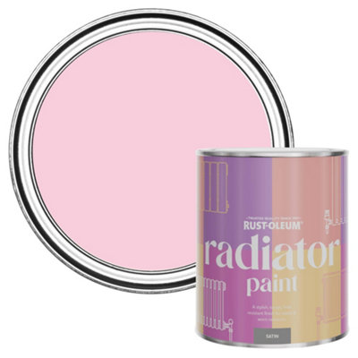 Rust-Oleum My Husband Said No Satin Radiator Paint 750Ml from B&Q