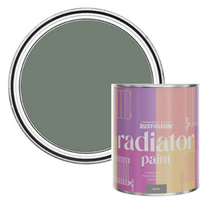 B&Q -  Serenity Satin Radiator Paint 750Ml