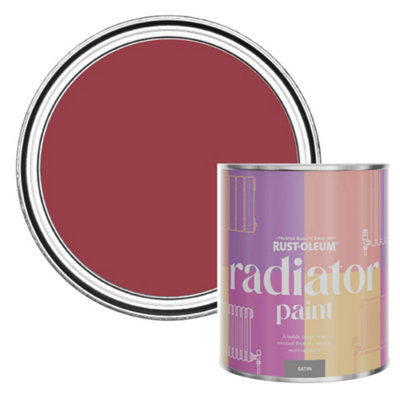 Rust-Oleum Soho Satin Radiator Paint 750Ml from B&Q