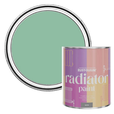 Rust-Oleum Wanderlust Satin Radiator Paint 750Ml from B&Q