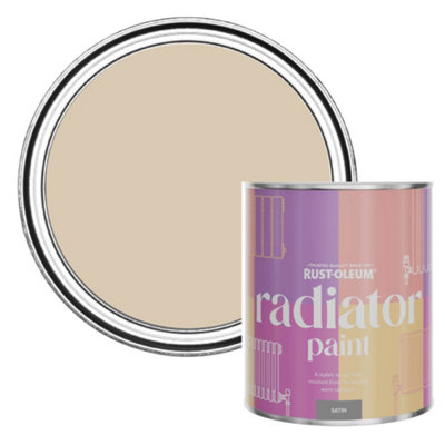 Rust-Oleum Warm Clay Satin Radiator Paint 750Ml from B&Q