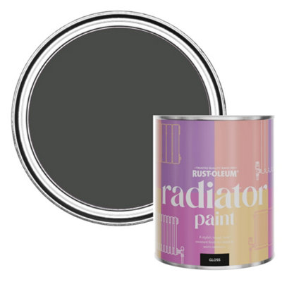 Rust-Oleum After Dinner Gloss Radiator Paint 750Ml from B&Q