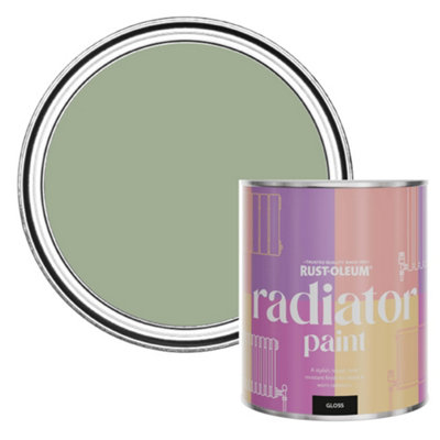 Rust-Oleum Bramwell Gloss Radiator Paint 750Ml from B&Q
