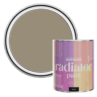 Rust-Oleum Cafe Luxe Gloss Radiator Paint 750Ml from B&Q