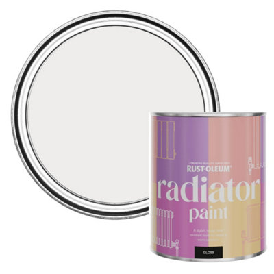 Rust-Oleum Fleur Gloss Radiator Paint 750Ml from B&Q