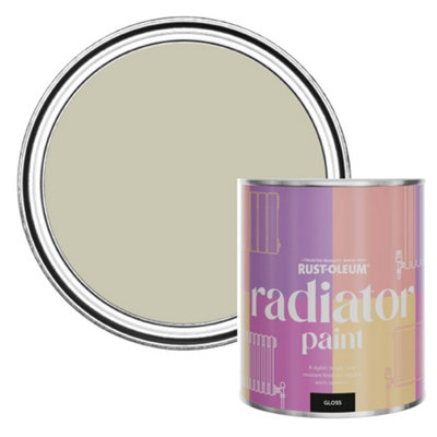 Rust-Oleum Half Light Gloss Radiator Paint 750Ml from B&Q