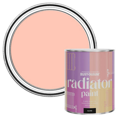 Rust-Oleum Happy As A Clam Gloss Radiator Paint 750Ml from B&Q