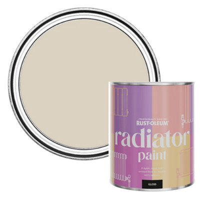 Rust-Oleum Hessian Gloss Radiator Paint 750Ml from B&Q