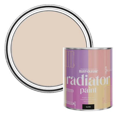 Rust-Oleum Homespun Gloss Radiator Paint 750Ml from B&Q