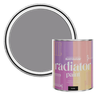 Rust-Oleum Iris Gloss Radiator Paint 750Ml from B&Q