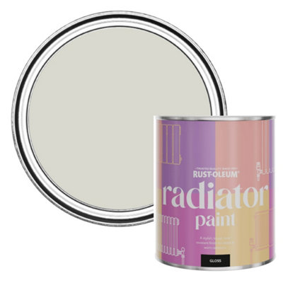 Rust-Oleum Mocha Gloss Radiator Paint 750Ml from B&Q