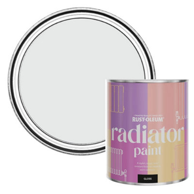 Rust-Oleum Monaco Mist Gloss Radiator Paint 750Ml from B&Q