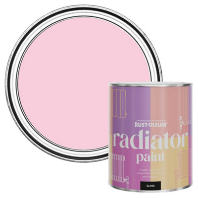 Rust-Oleum My Husband Said No Gloss Radiator Paint 750Ml from B&Q