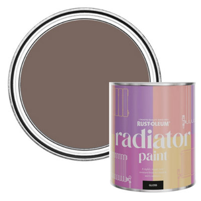 Rust-Oleum River's Edge Gloss Radiator Paint 750Ml from B&Q