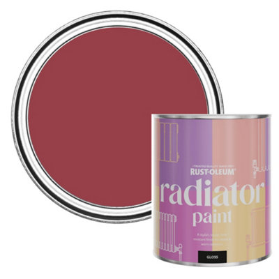 Rust-Oleum Soho Gloss Radiator Paint 750Ml from B&Q
