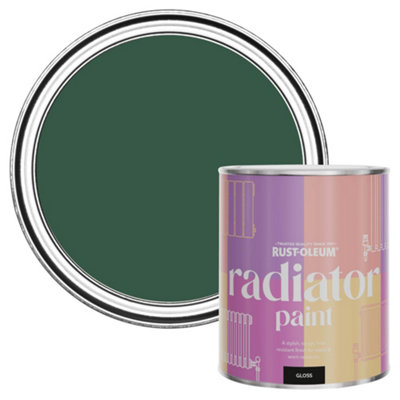 Rust-Oleum The Pinewoods Gloss Radiator Paint 750Ml from B&Q