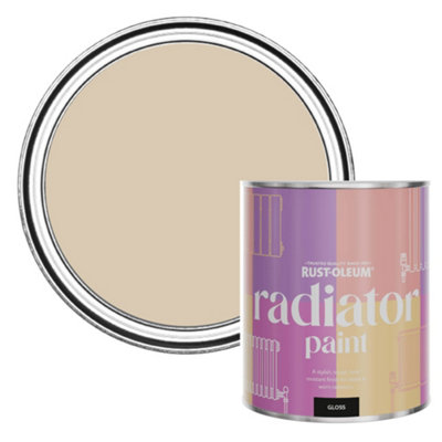 Rust-Oleum Warm Clay Gloss Radiator Paint 750Ml from B&Q