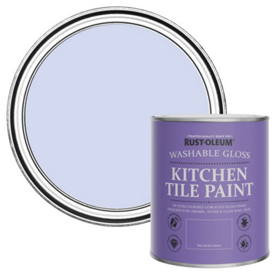 Rust-Oleum Be My Mermaid Gloss Kitchen Tile Paint 750Ml from B&Q