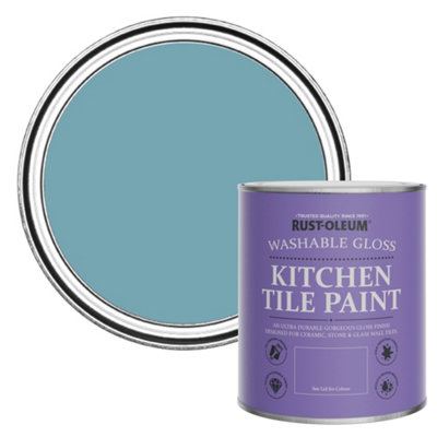 Rust-Oleum Belgrave Gloss Kitchen Tile Paint 750Ml from B&Q