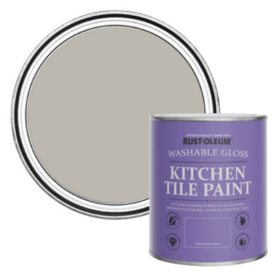 Rust-Oleum Gorthleck Gloss Kitchen Tile Paint 750Ml from B&Q