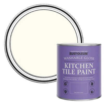 B&Q -  Porcelain Gloss Kitchen Tile Paint 750Ml