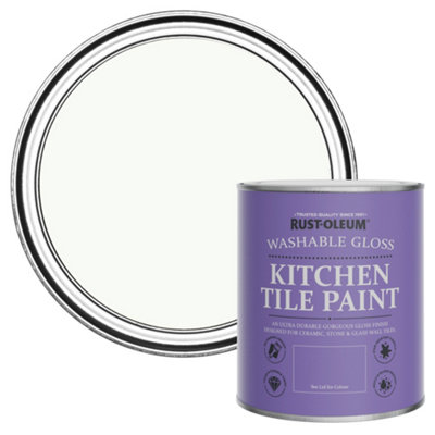 Rust-Oleum Still Gloss Kitchen Tile Paint 750Ml from B&Q