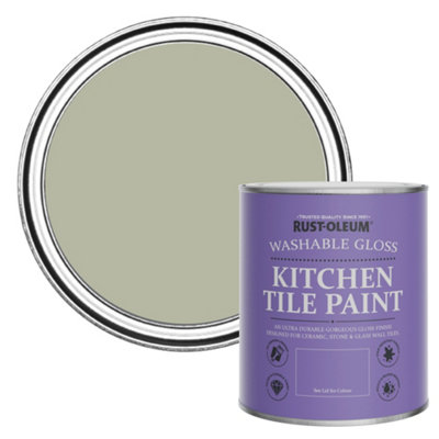 Rust-Oleum Tanglewood Gloss Kitchen Tile Paint 750Ml from B&Q
