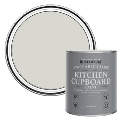 Rust-Oleum Bare Birch Gloss Kitchen Cupboard Paint 750Ml from B&Q