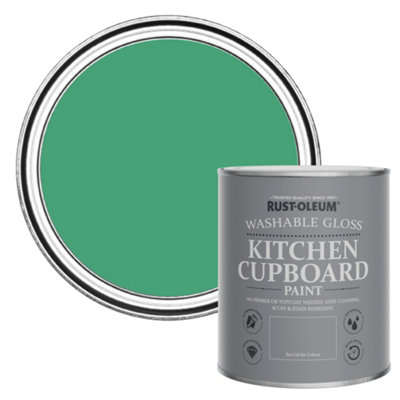 B&Q -  Emerald Gloss Kitchen Cupboard Paint 750Ml