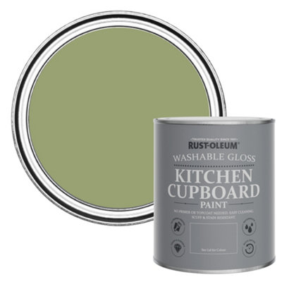 Rust-Oleum Familiar Ground Gloss Kitchen Cupboard Paint 750Ml from B&Q