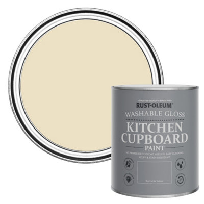 Rust-Oleum Featherstone Gloss Kitchen Cupboard Paint 750Ml from B&Q