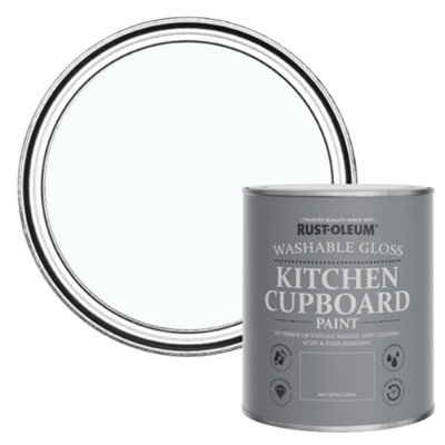 B&Q -  Icecap Gloss Kitchen Cupboard Paint 750Ml