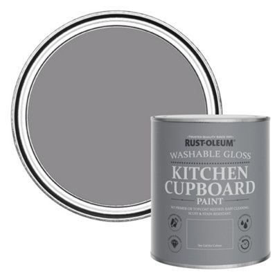 B&Q -  Iris Gloss Kitchen Cupboard Paint 750Ml