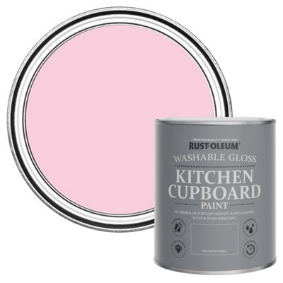 Rust-Oleum My Husband Said No Gloss Kitchen Cupboard Paint 750Ml from B&Q