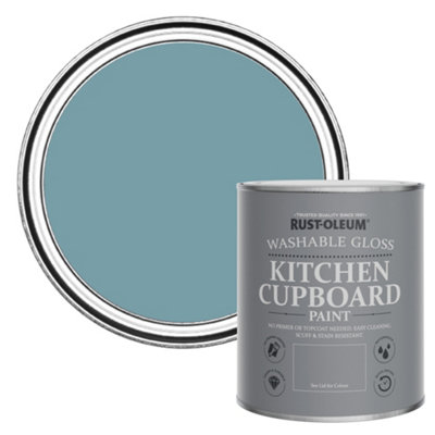 Rust-Oleum Pacific State Gloss Kitchen Cupboard Paint 750Ml from B&Q
