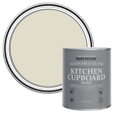 Rust-Oleum Relaxed Oats Gloss Kitchen Cupboard Paint 750Ml