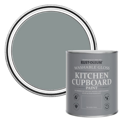 B&Q -  Slate Gloss Kitchen Cupboard Paint 750Ml