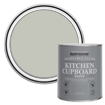 Rust-Oleum Tyne Fog Gloss Kitchen Cupboard Paint 750Ml from B&Q