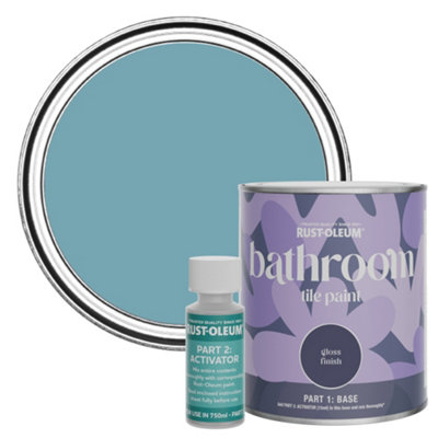 Rust-Oleum Belgrave Gloss Bathroom Tile Paint 750Ml from B&Q