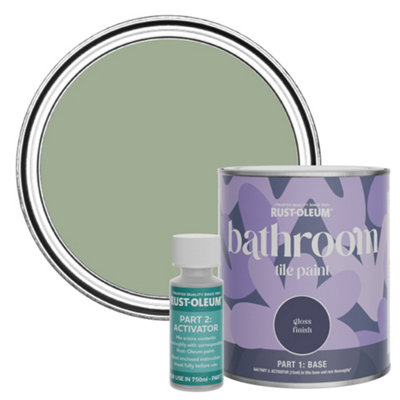 B&Q -  Bramwell Gloss Bathroom Tile Paint 750Ml
