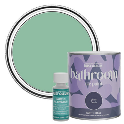 Rust-Oleum Wanderlust Gloss Bathroom Tile Paint 750Ml from B&Q