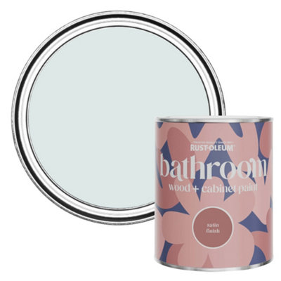 Rust-Oleum Marcella Satin Bathroom Wood & Cabinet Paint 750Ml from B&Q