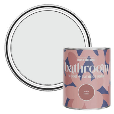 Rust-Oleum Monaco Mist Satin Bathroom Wood & Cabinet Paint 750Ml from B&Q