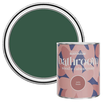 B&Q -  The Pinewoods Satin Bathroom Wood & Cabinet Paint 750Ml