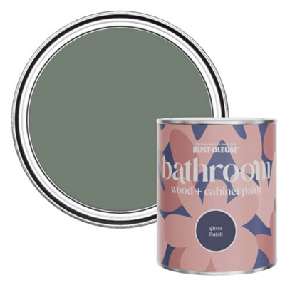 B&Q -  Serenity Gloss Bathroom Wood & Cabinet Paint 750Ml