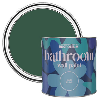 Rust-Oleum The Pinewoods Matt Bathroom Wall & Ceiling Paint 2.5L from B&Q