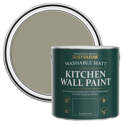 B&Q -  Grounded Matt Kitchen Wall Paint 2.5L