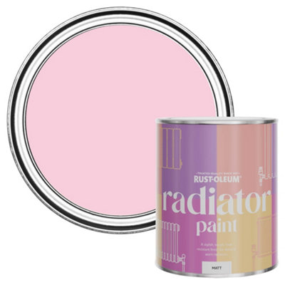 Rust-Oleum My Husband Said No Matt Radiator Paint 750Ml from B&Q