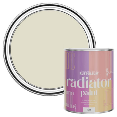 Rust-Oleum Relaxed Oats Matt Radiator Paint 750Ml from B&Q