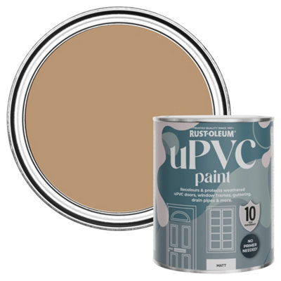 Rust-Oleum Fired Clay Matt Upvc Paint 750Ml from B&Q